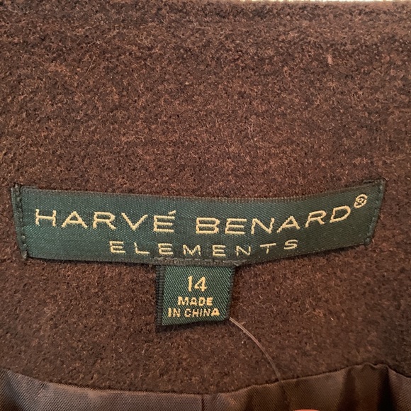Harvé Bernard brown jacket - Picture 3 of 3